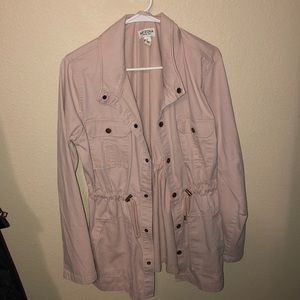Arizona Jean Co. XL Jean Jacket In Dusty Rose